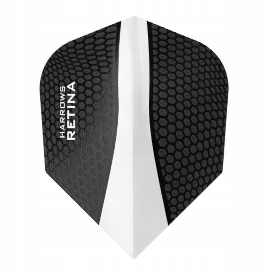 PIÓRKA DO DARTA HARROWS RETINA CLEAR/BIAŁY