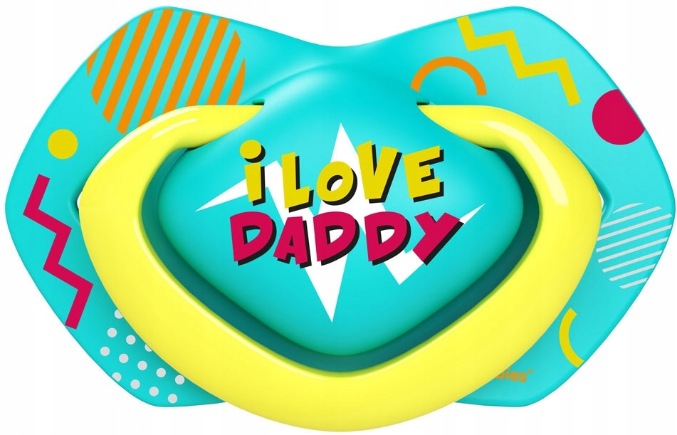 CANPOL SMOCZEK SYMETRYCZNY NEON LOVE + ETUI 0-6m Informacje dodatkowe nie zawiera BPA