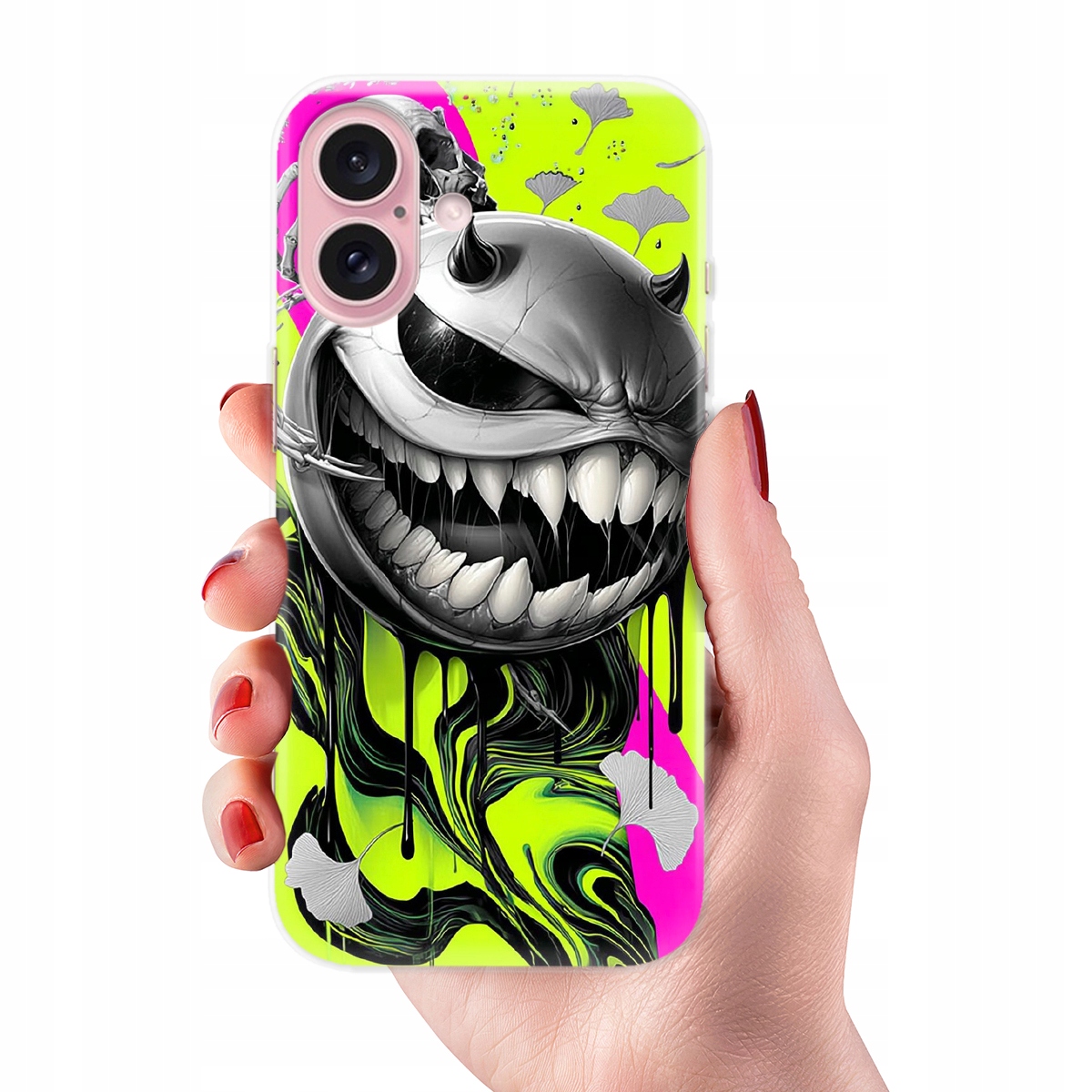 Puzdro pre iPHONE 16 Pancerné Case Silné Ochranné Pink Modern Čína Stylové Wz