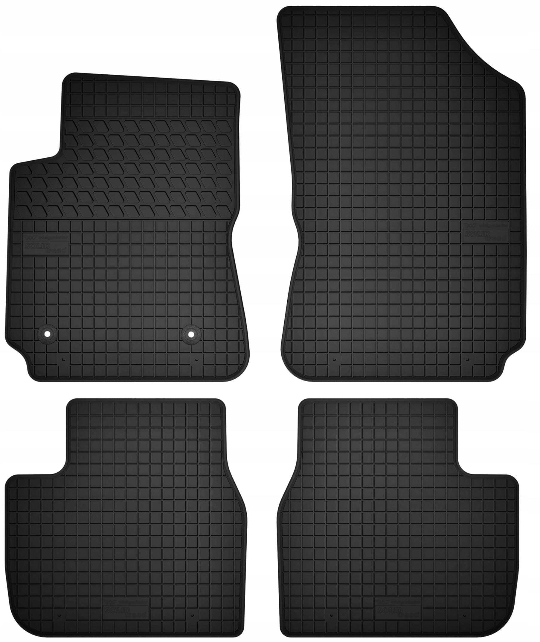 gumové koberce komplet Citroen C4 Cactus crossover od 2014 do 2018