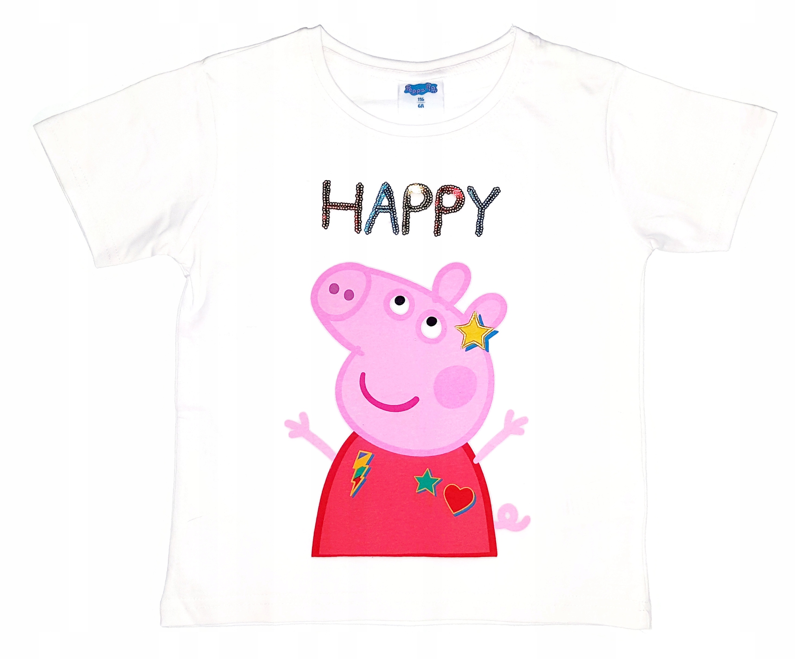 

Bluzka Świnka Peppa Pig 104 bluzeczka t-shirt Over