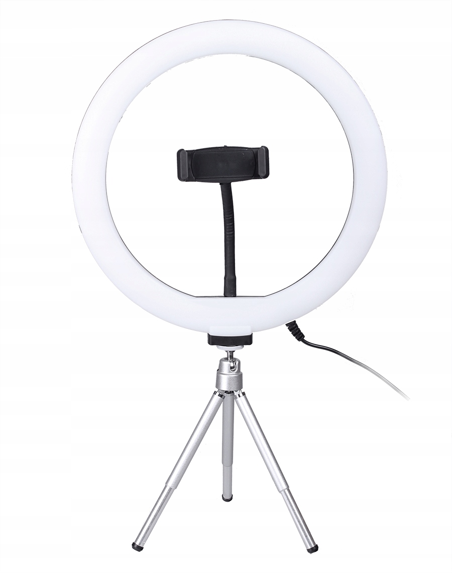 

Lampa pierścieniowa Led Usb +statyw głowica kulowa