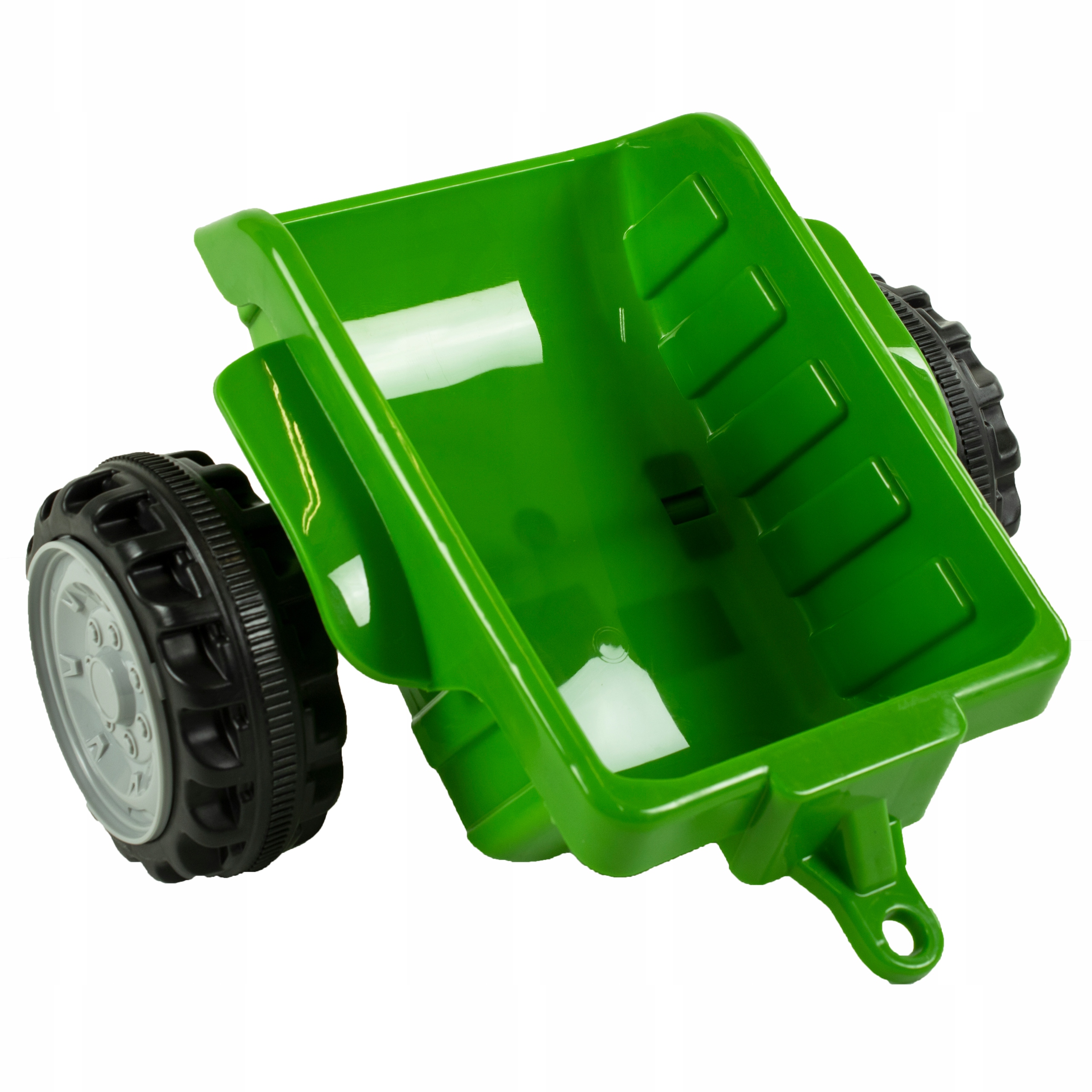 TRAKTOR na akumulator dla dzieci + PRZYCZEPKA Długość pojazdu 107 cm