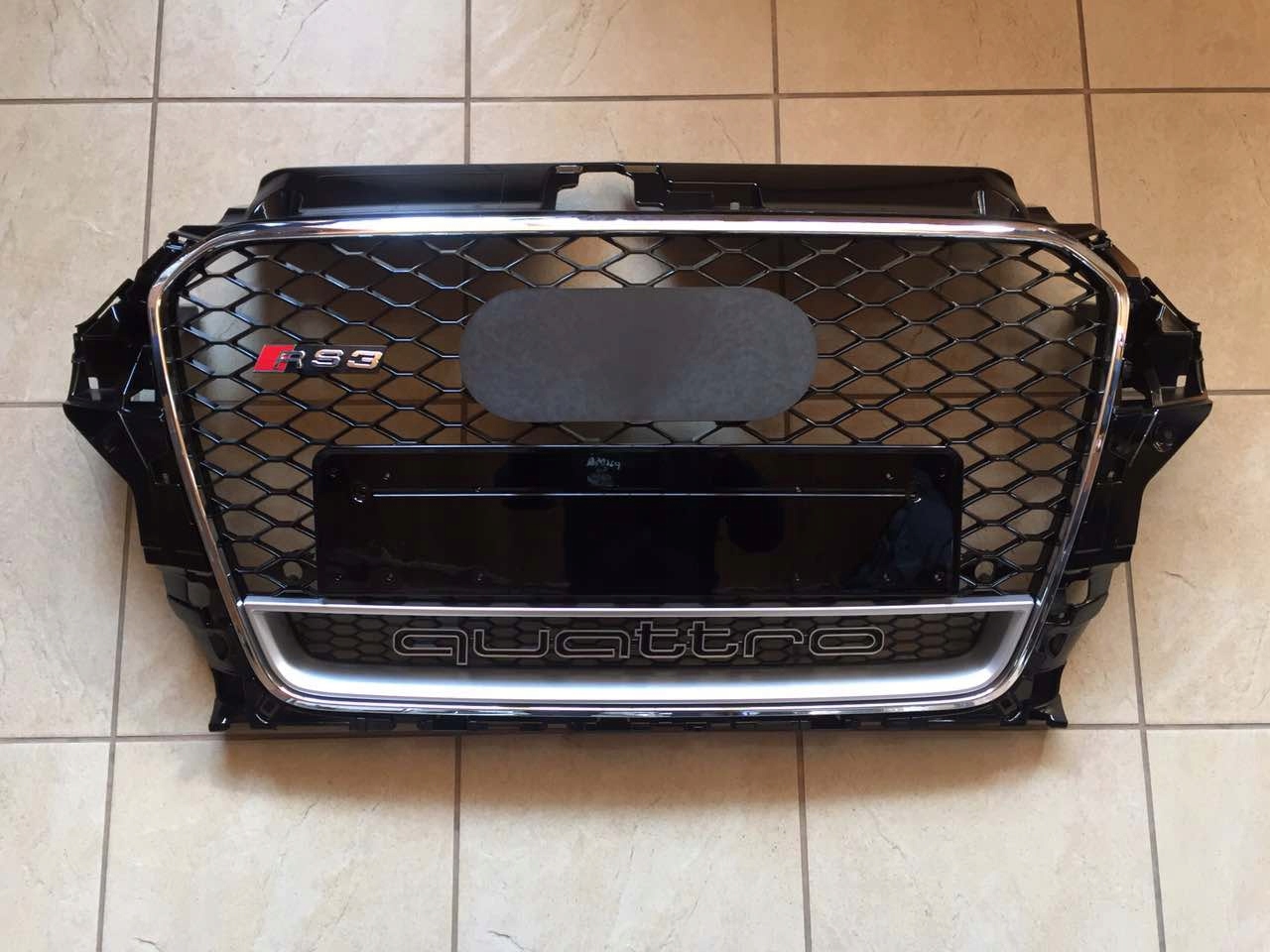 Grill Audi A3 2012-2015 styl RS3 QUATTRO