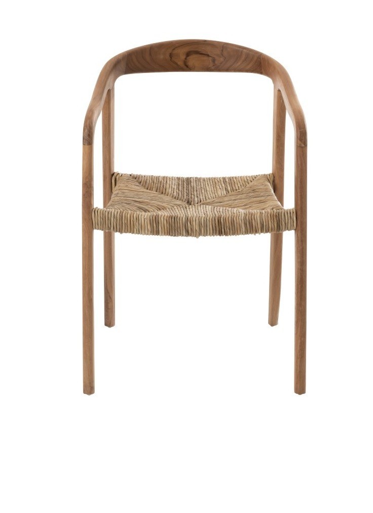 Stolička z teakového dreva Ana, J-Line