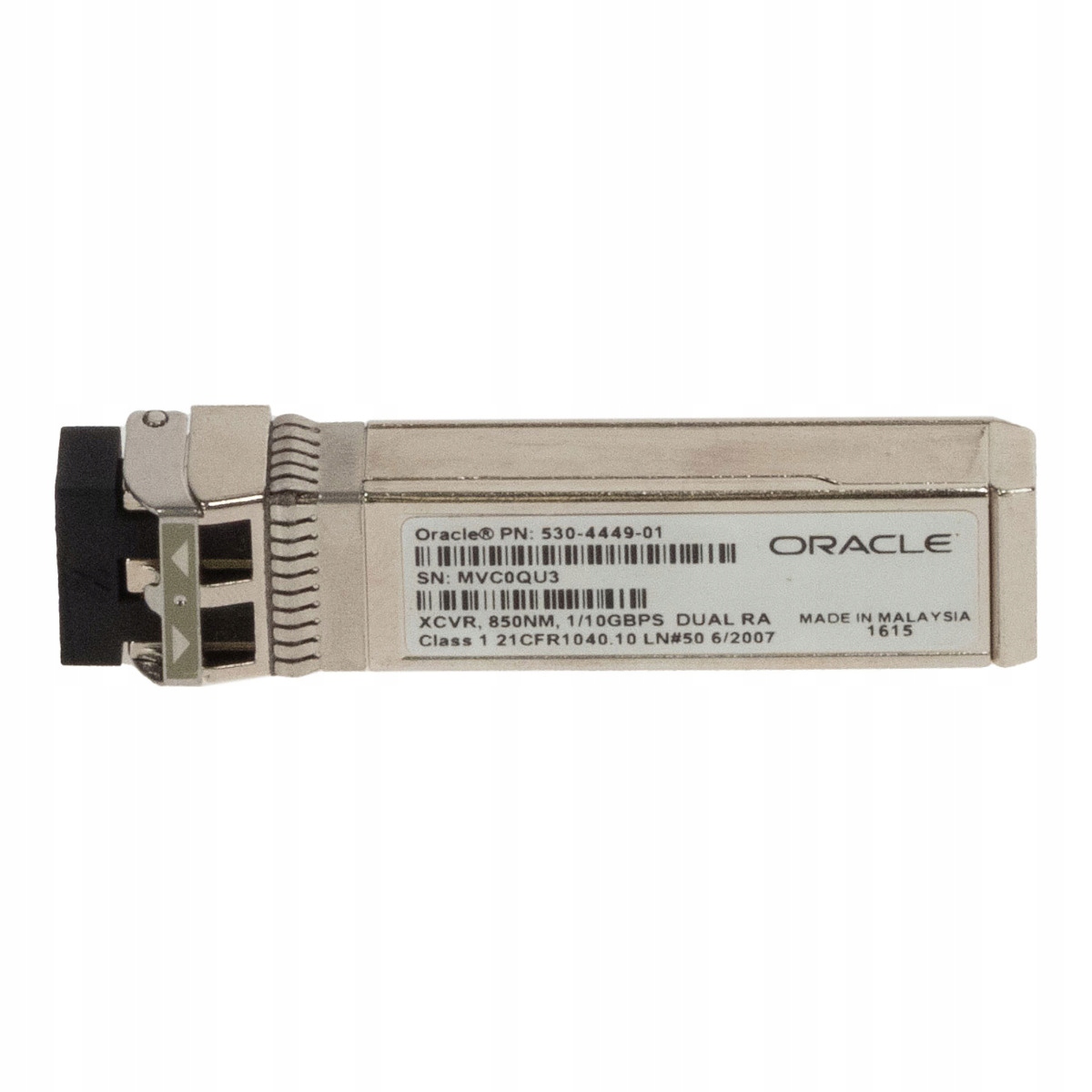 Sun Oracle 530-4449-01 10GB Sfp+ 10GBASE-SR 1000BASE-SX