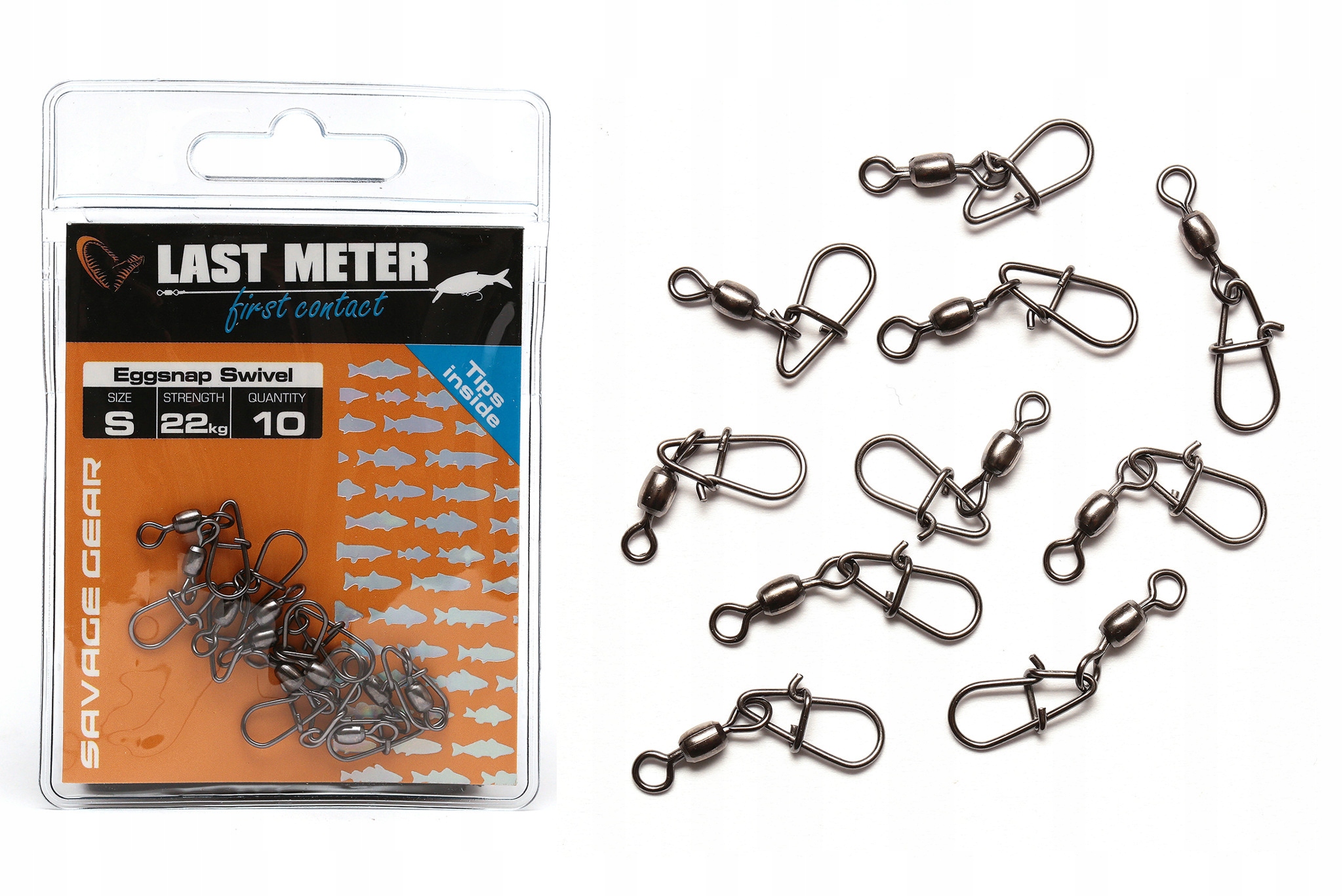 

Krętliki Z Agrafką Egg Savage Gear S/22kg