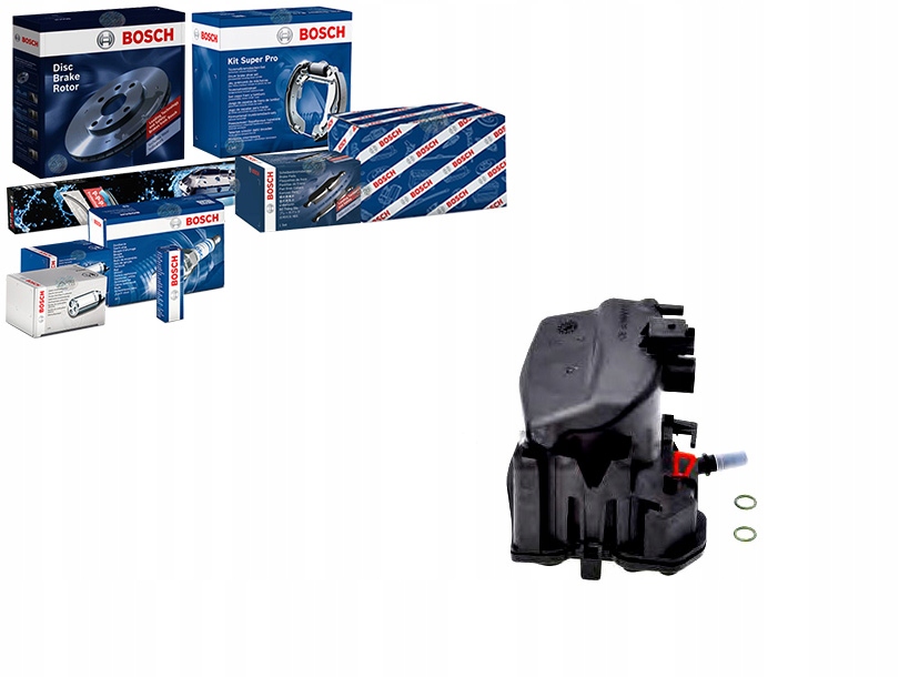 Palivový Filtr Ford 1,6TDCI Citroen Peugeot Bosch Sada řidiče #35