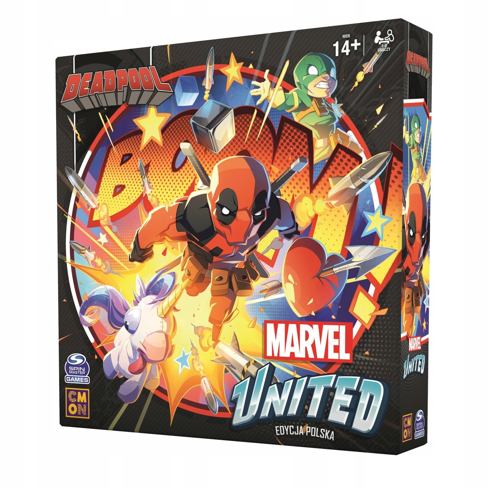Marvel United X-men Deadpool Pl Dodatek do Gry Planszowej