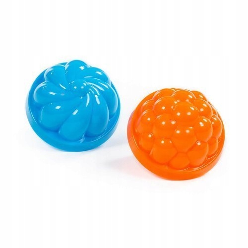 ZESTAW DWÓCH FOREMEK DO PIASKU AKCESORIA DO PIASKOWNICY 2 EL. MIX WZORÓW Bohater brak