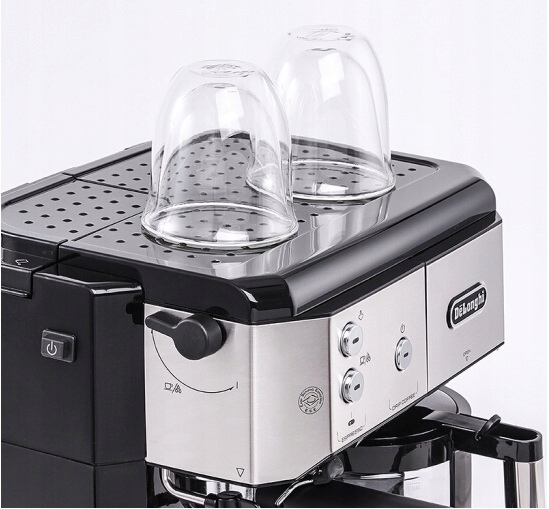 Ekspres do kawy ciśnieniowo przelewowy Delonghi BCO421.S Pojemność zbiornika na wodę 1 l