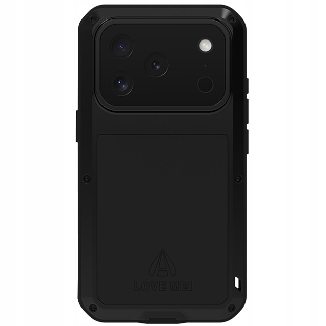 Pouzdro Love Mei se sklem pro iPhone 17 Pro, obal kryt