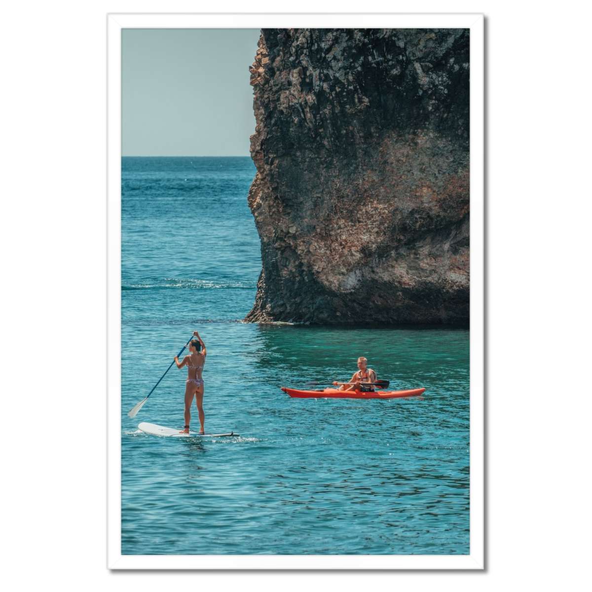 Plakáty v rámu 40x60 Dívka Sup deska
