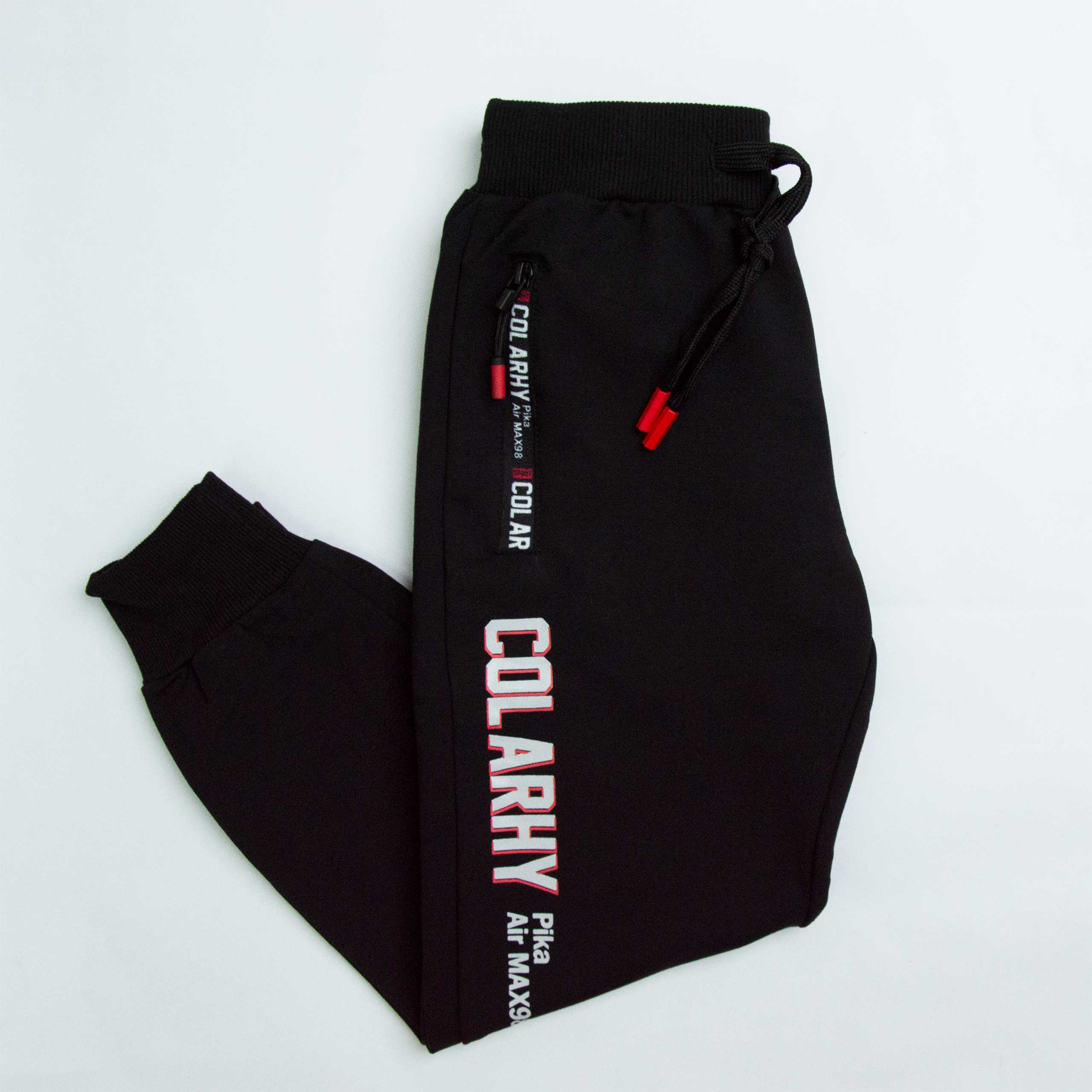 SPODNIE dla chłopca DRESOWE COLARHY czarne 152 Marka Inna marka