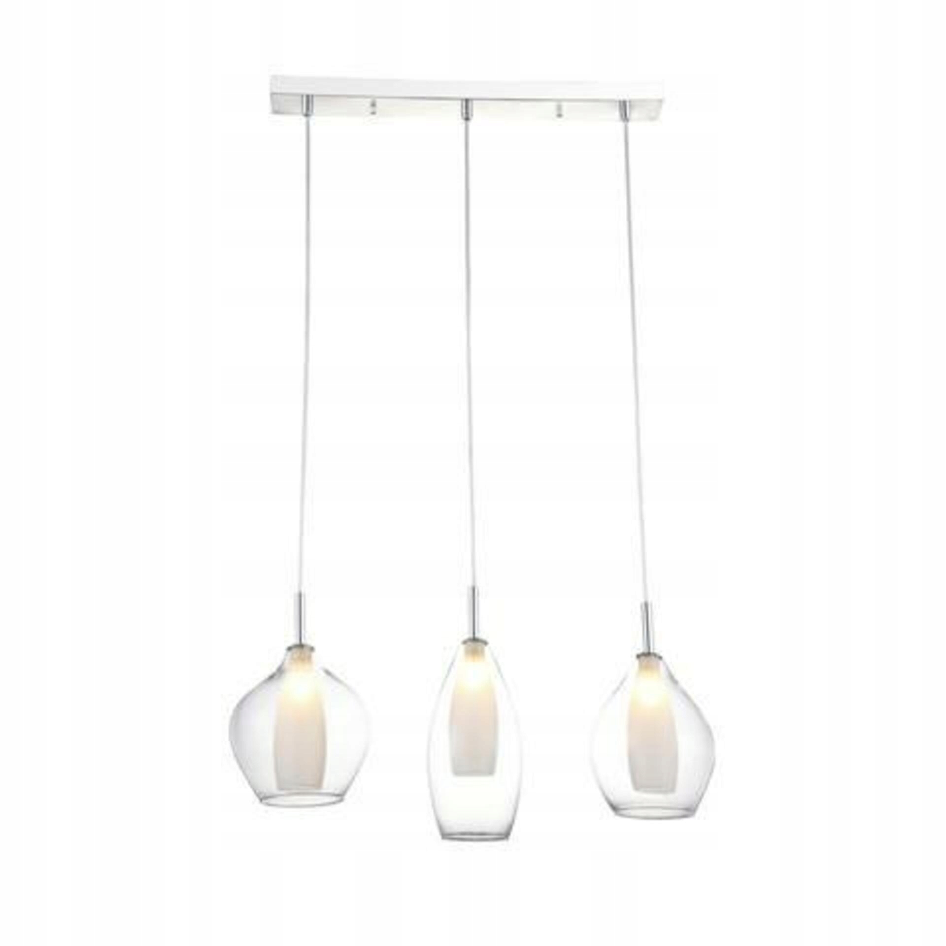 Závesné svietidlo AZzardo Amber Milano 3 clear AZ3075 G9 3x40W IP20 60cm čír