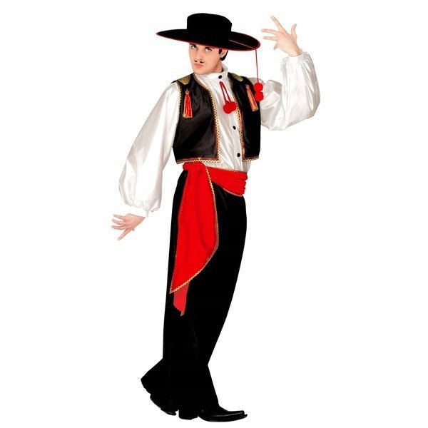 Kostým Tanečník Flamenco Flamenko S Kloboukem XL