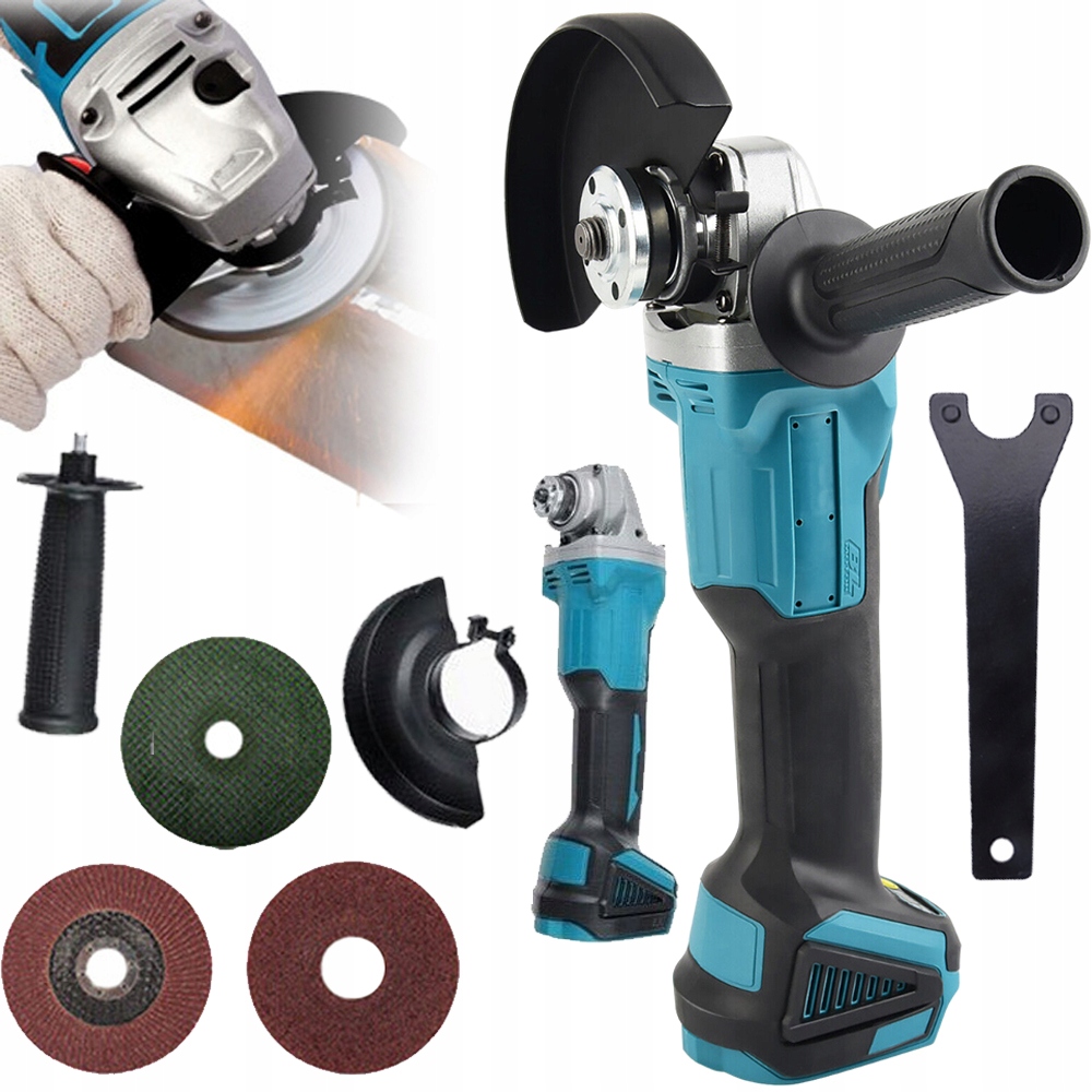 Úhlová Bruska Lehká Silná 125 MM Bruska 800 W Premium 18V Regulace