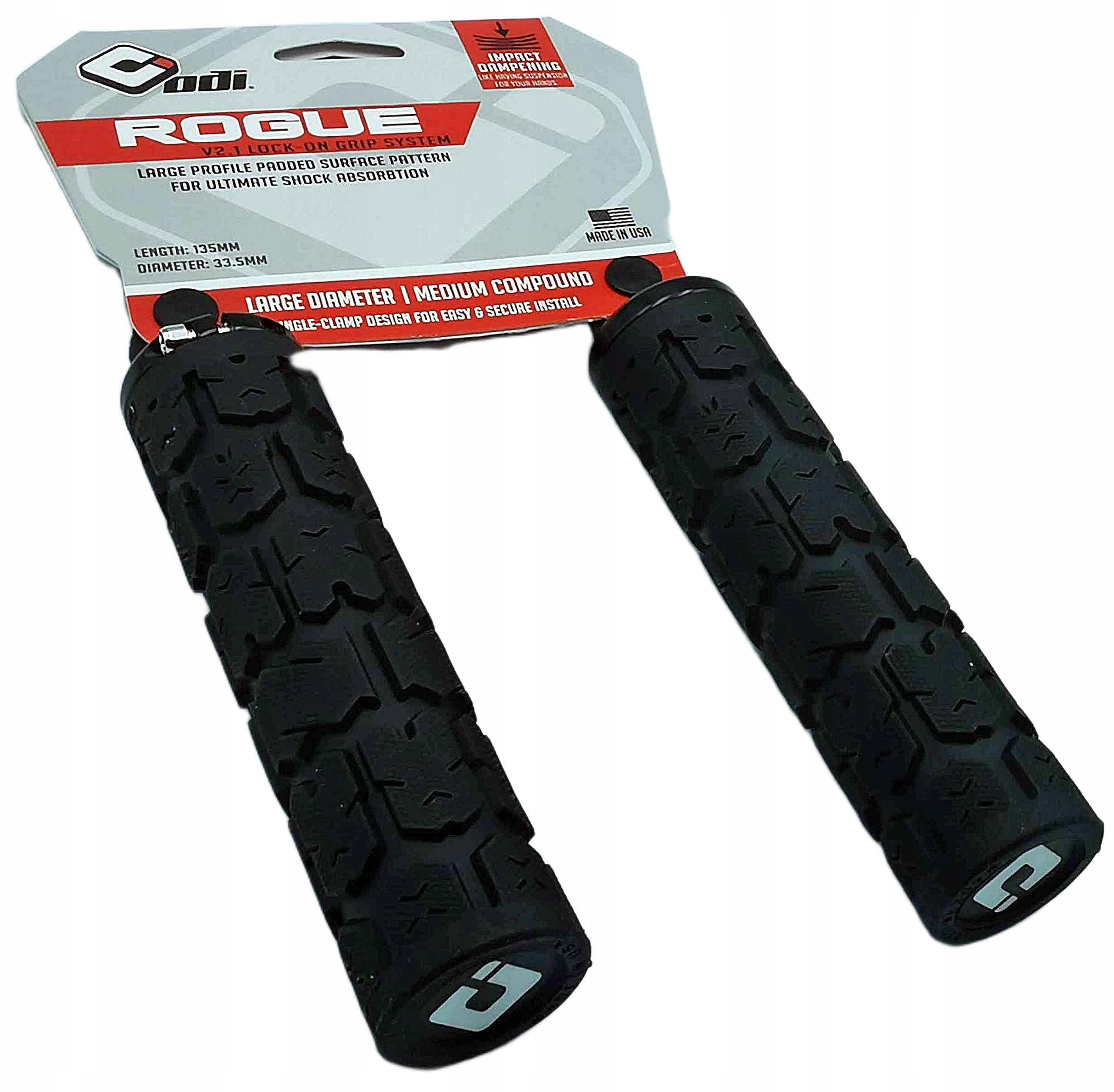 Odi Rogue V2,1 i Efektywne Chwyty Rowerowe m.in Usa Black