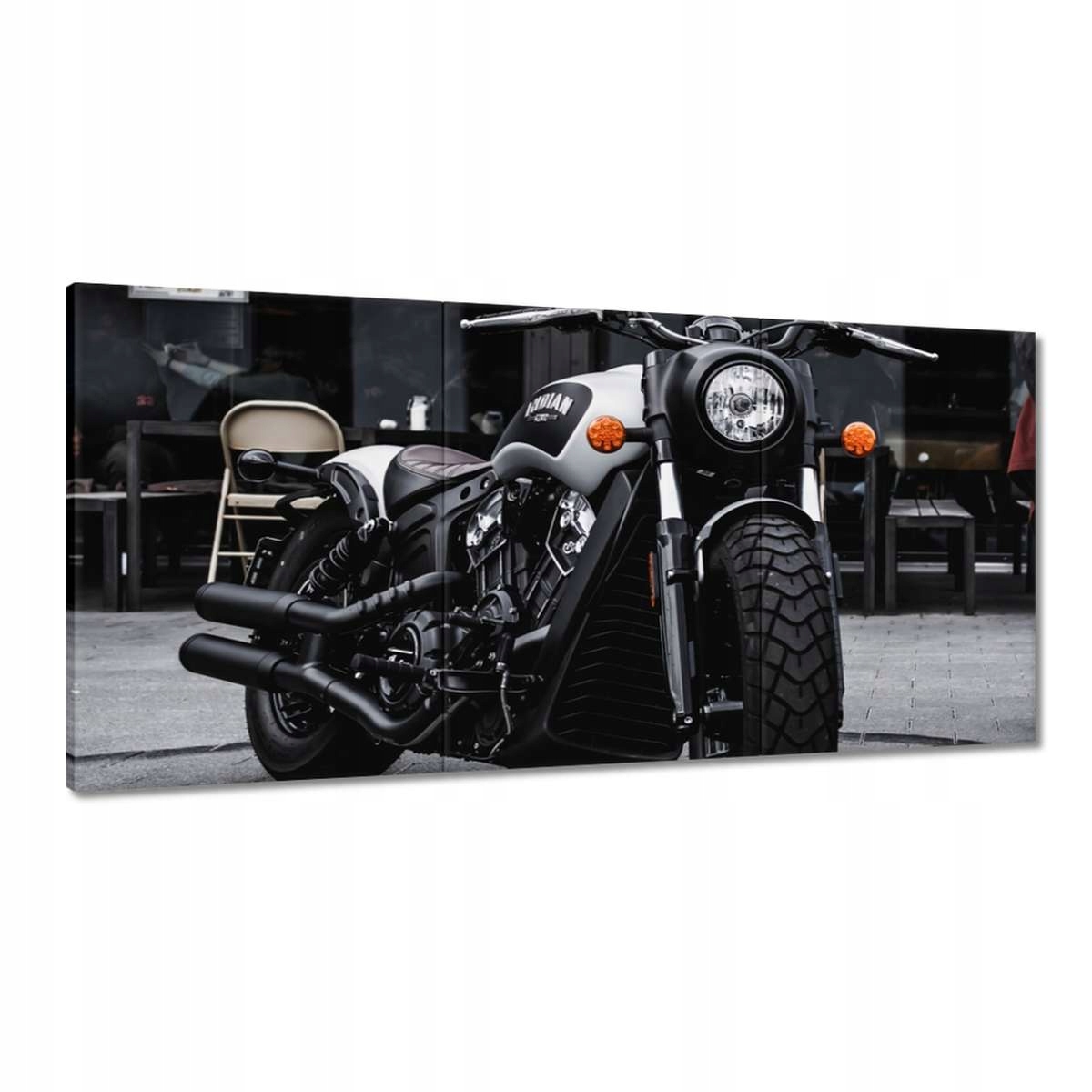 Obrazy 180x90 Indiánsky motocykel Klasika