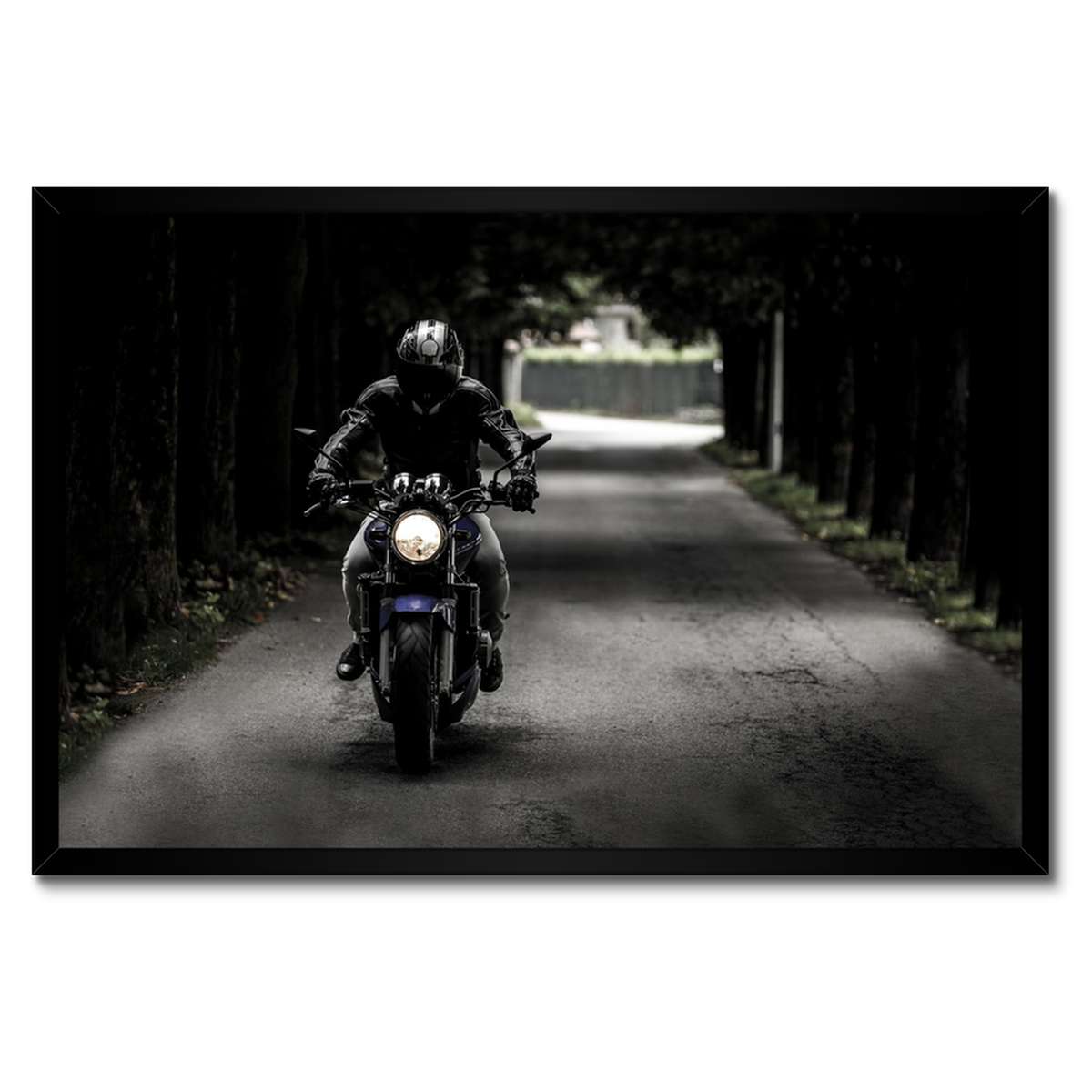 Plakáty v rámu 60x40 Motocyklista vynikající