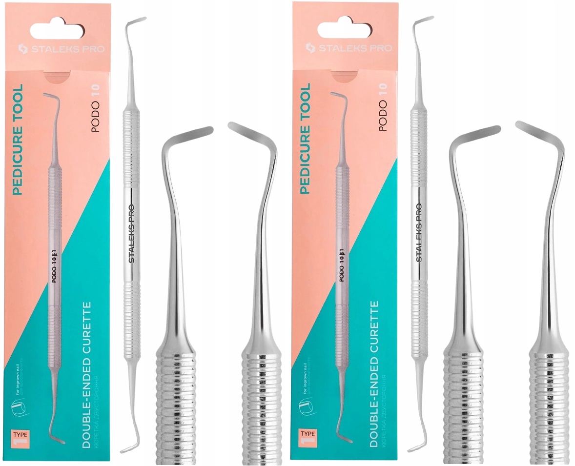 2 x Staleks Podologická sonda Podo 10 Type 1 Sonda Oboustranná Přesnost