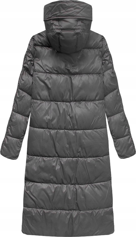 

Kurtka Płaszcz Długa Zimowa Parka Kaptur Futro S