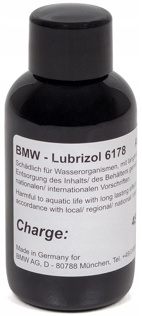 

Bmw dodatek do wspomagania Lubrizol 6178