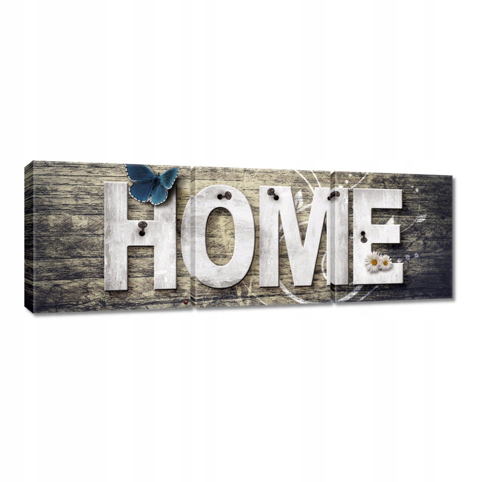 

Obrazy 120x40 Home Dom nasz kochany