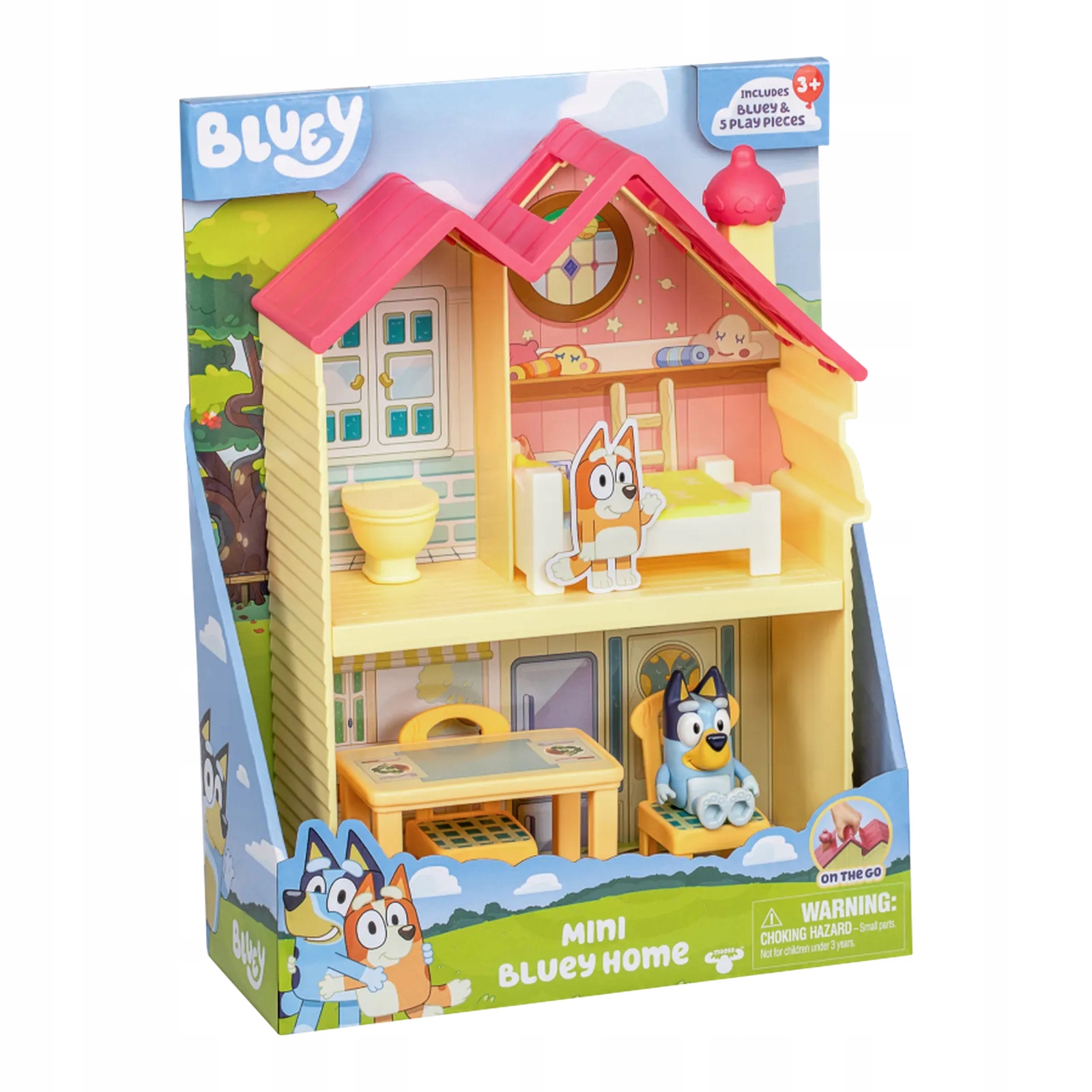 BLUEY MINI DOM RODZINNY + FIGURKA BLU17614