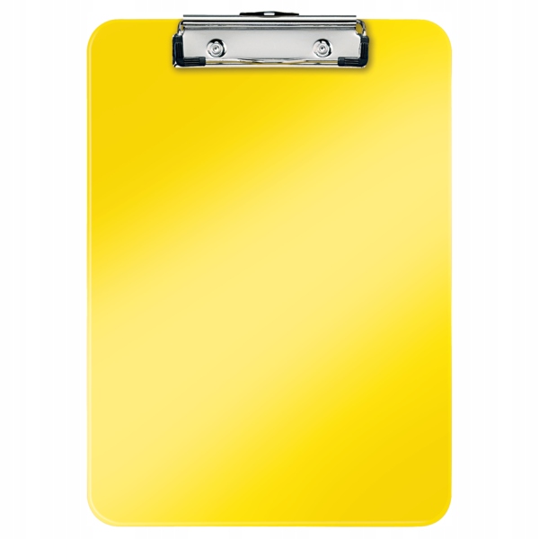 Deska z klipem LEITZ CLIPBOARD WOW A4 żołta