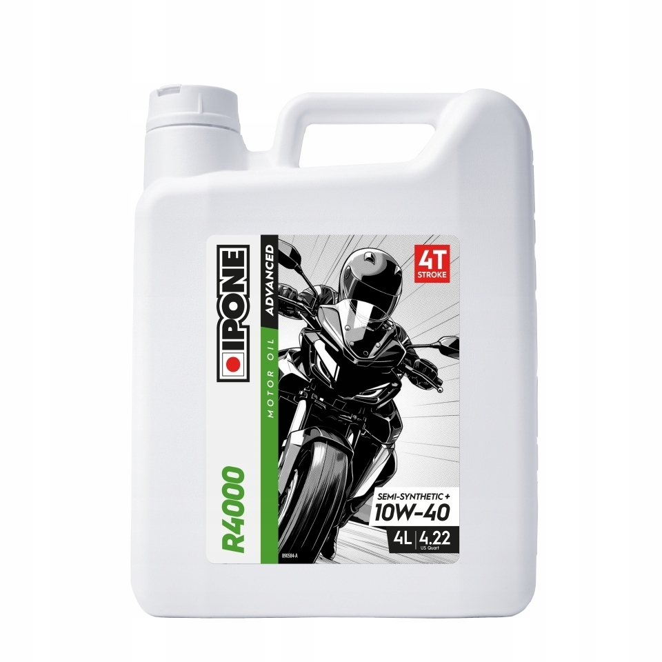 Ipone R4000 10W40 Motorový Olej Semisyntetik Plus 4 L (ester, MA2) (akc) (1