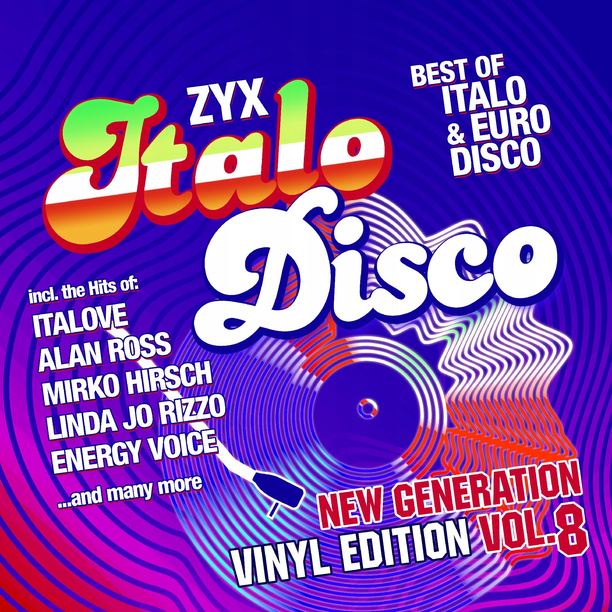 Zyx Italo Disco New Generation Vinyl Edition Vol. 8 Italove Mirko Hirsch