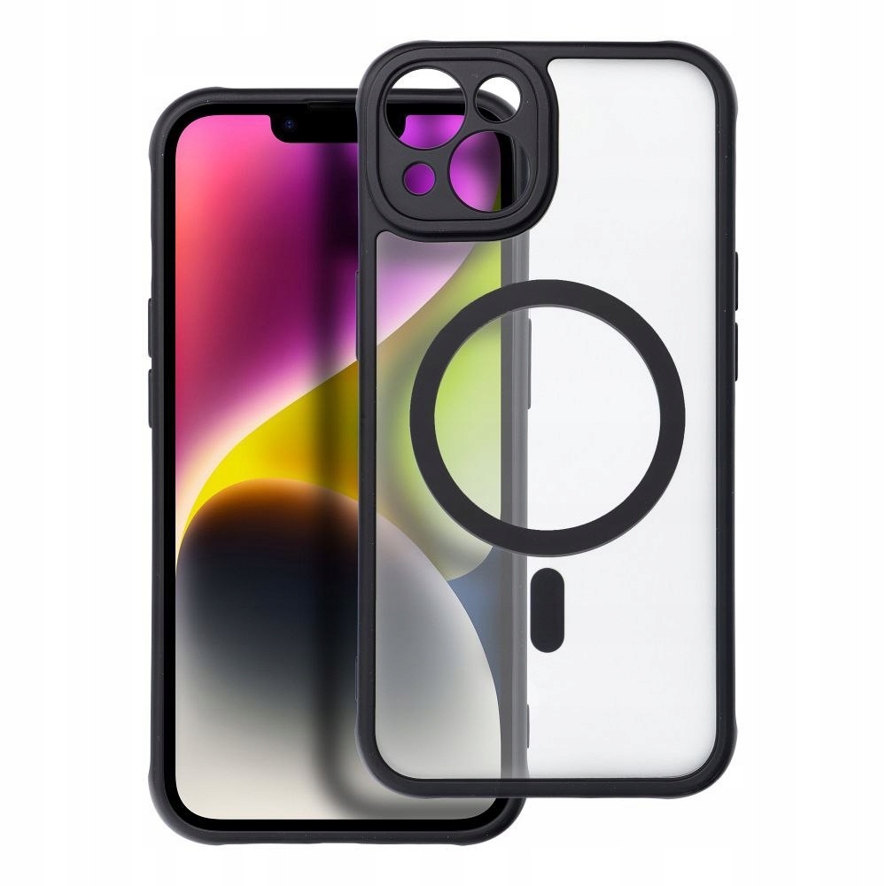 Etui na iPhone 14 Full Matte Mag Cover zgodne z MagSafe czarne