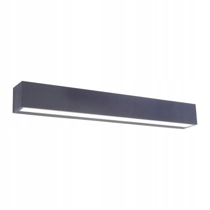 Lampa Natynkowa Ścienna Led Robert Szara Nowoczesna IP65 36W Paul Neuhaus