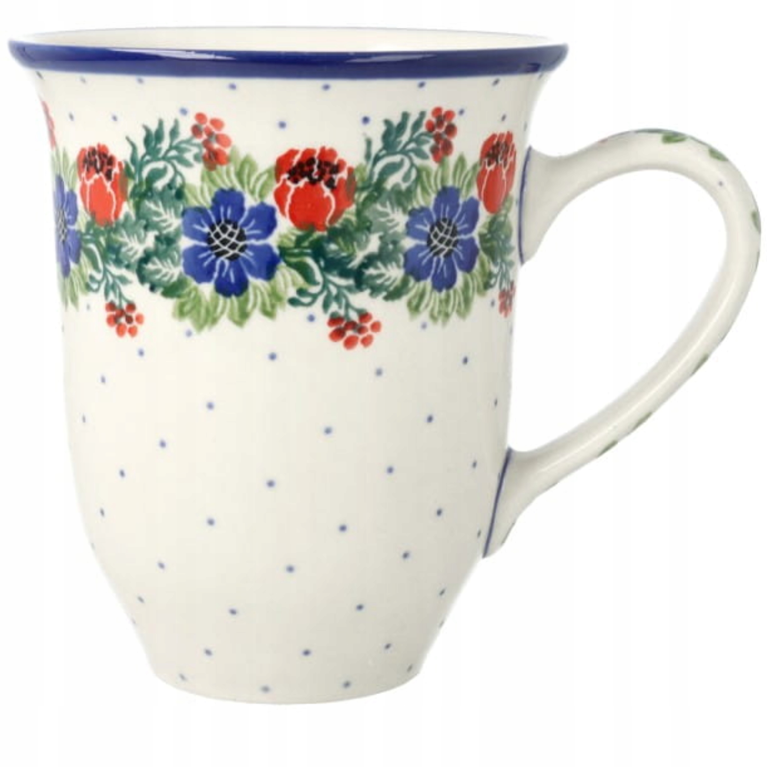 Kubek Ceramika Artystyczna Bolesławiec Latte V 0,45 L K826 dek1535X