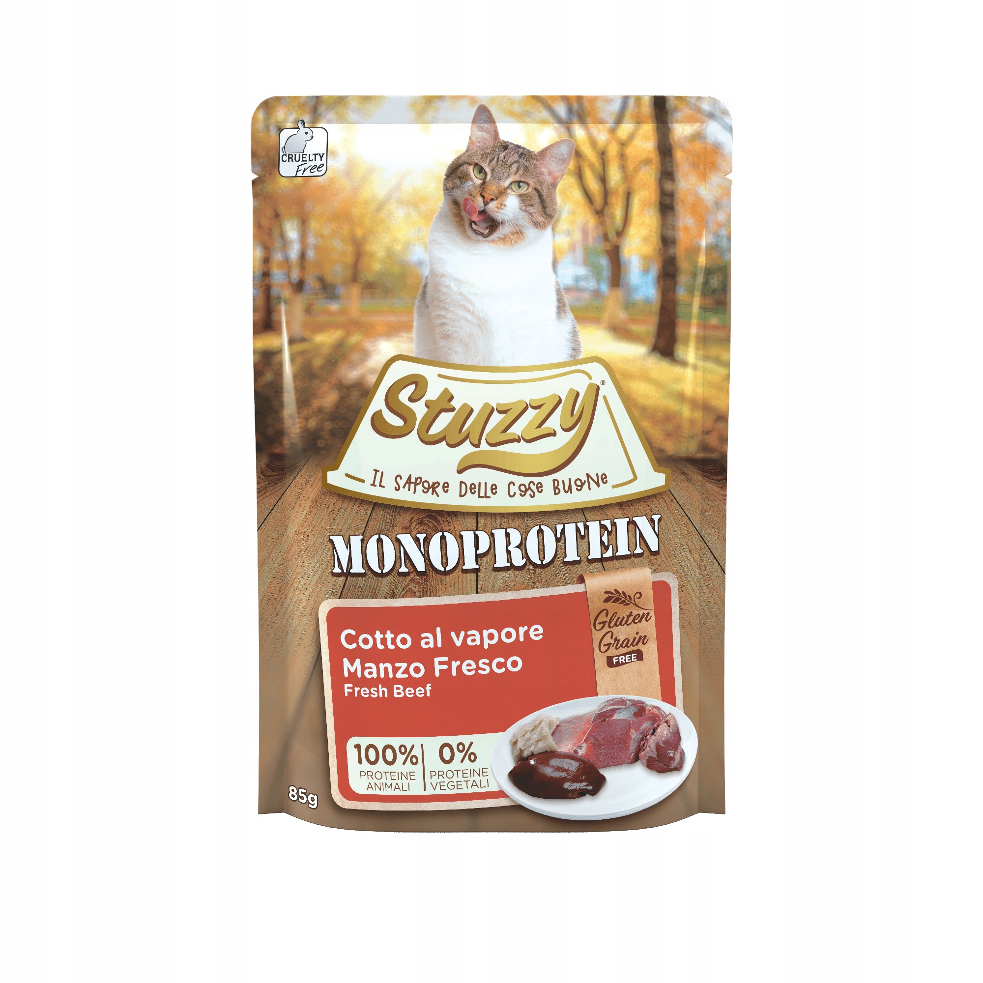 Levně 9X Stuzzy Cat Monoprotein 85g