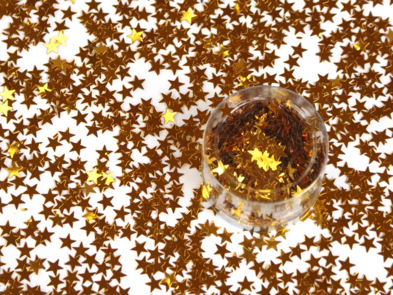 

Konfetti ''Gwiazdki '' Złote II