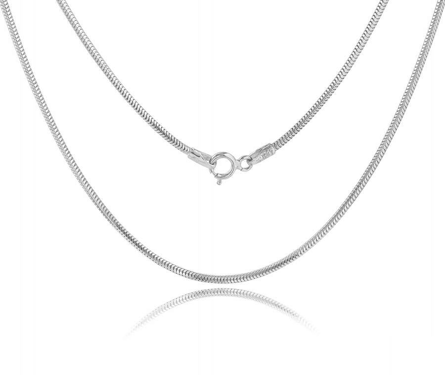 

Srebrna Damska Żmijka Włoska 65 CM 1,4mm próba 925