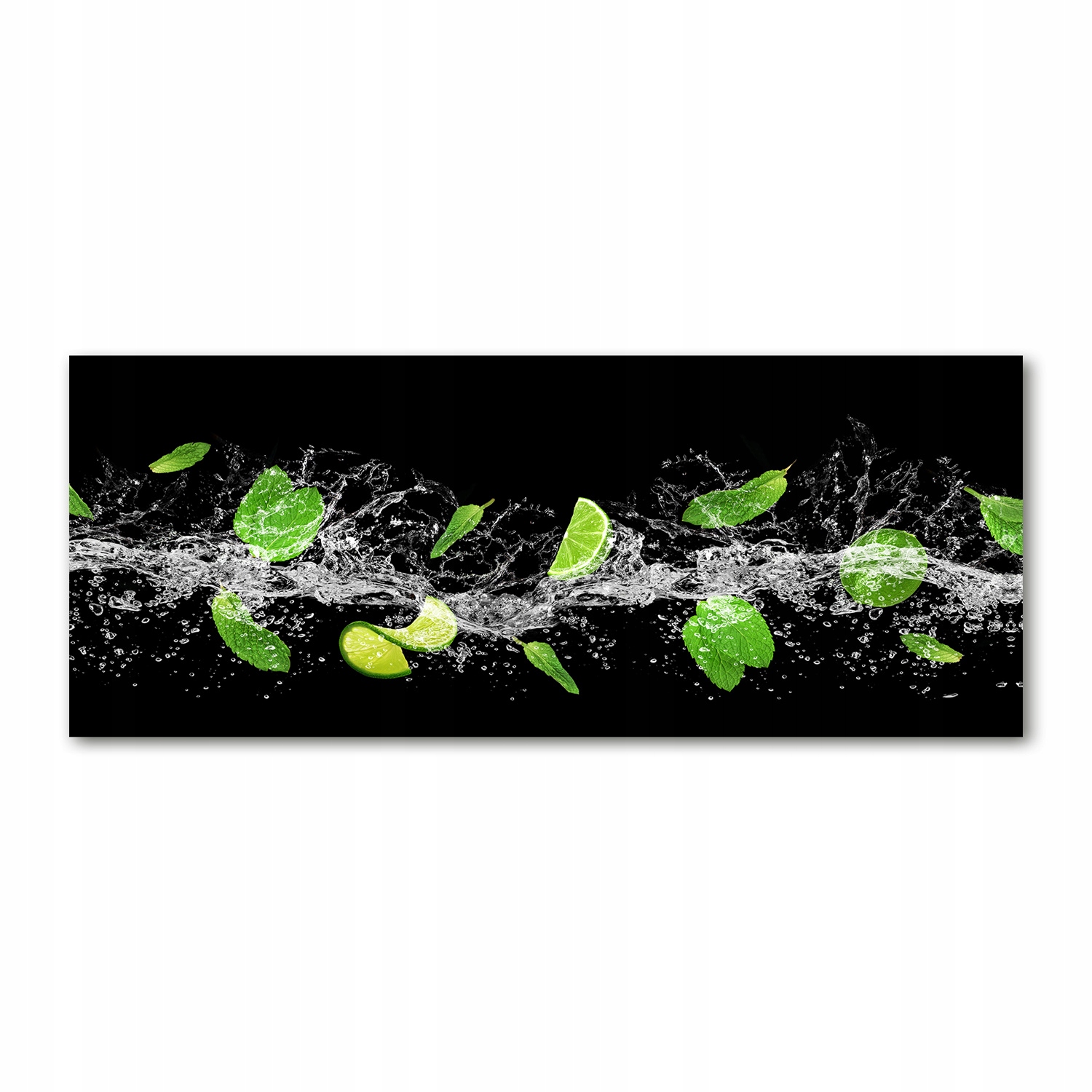 

Foto obraz akryl zdjęcie Limonka z miętą 125x50 cm