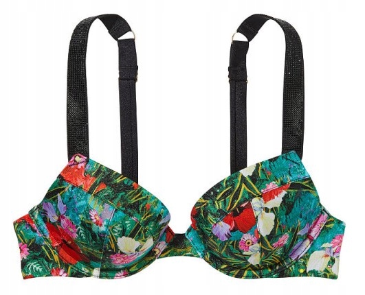 Koupací hora Victoria's Secret push-up s zirkony 80C (36C)