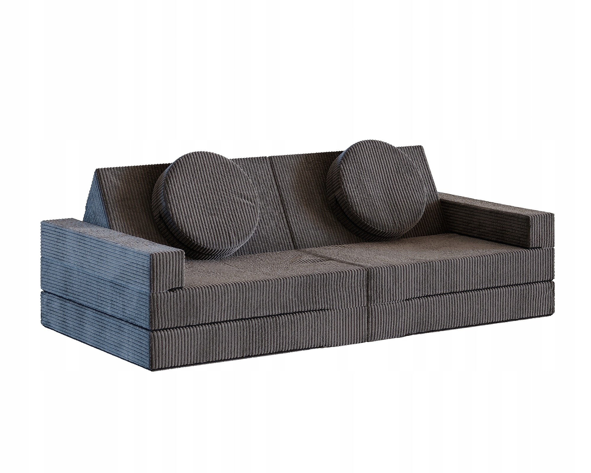 WIELOFUNKCYJNA SOFA MODUŁOWA KLOCKI PIANKOWE DLA DZIECKA PLAYBOX SZTRUKS