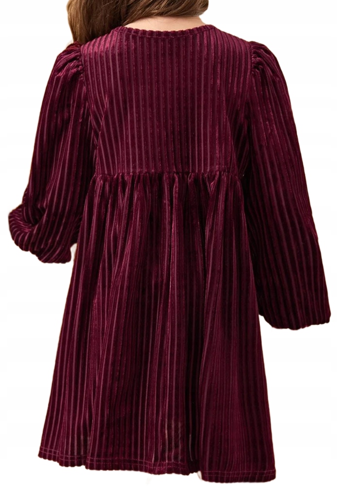 Sukienka Bordo Evelyn - Elegancja i Styl! bordowy, 104 Marka Inna marka