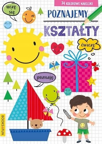 

Poznajemy Kształty naklejki Books And Fun