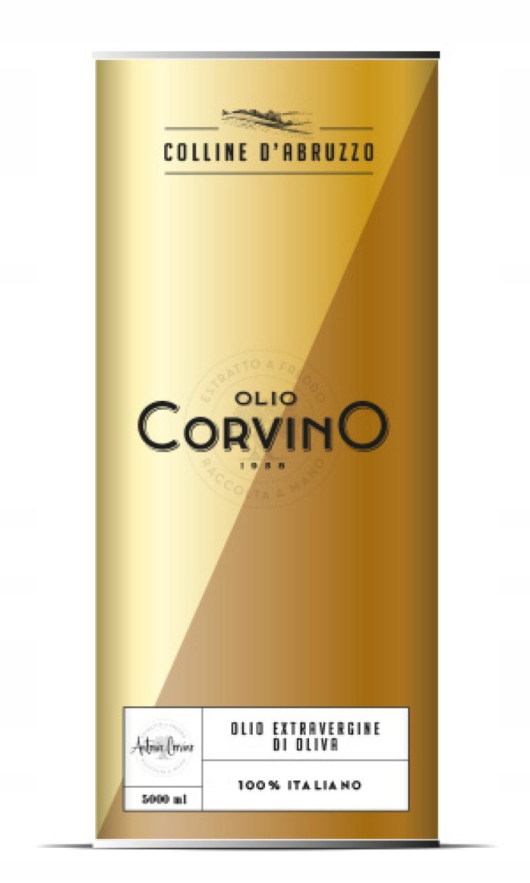 Oliwa z Oliwek Extra Vergine Corvino 5l 100% Italiano 2025, oliwa Premium