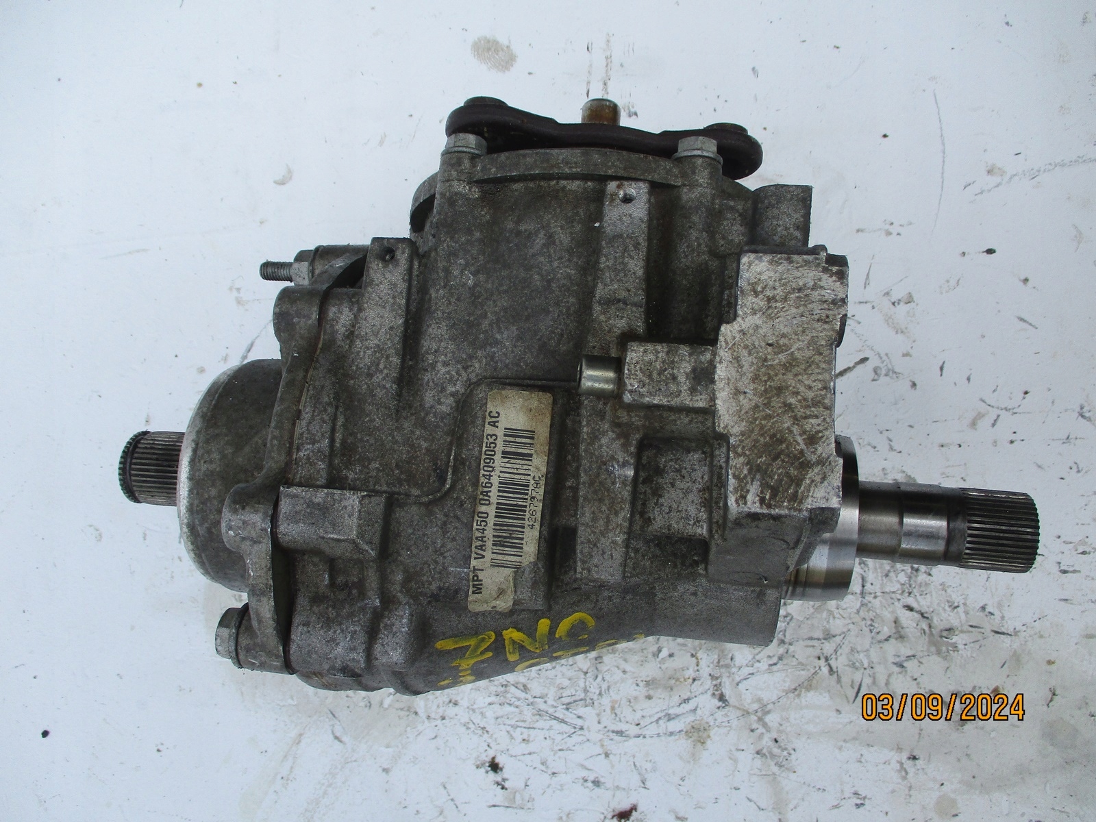 REDUKTOR gearboxes VW SHARAN 7N0 2,0TDI 0A6409053AC