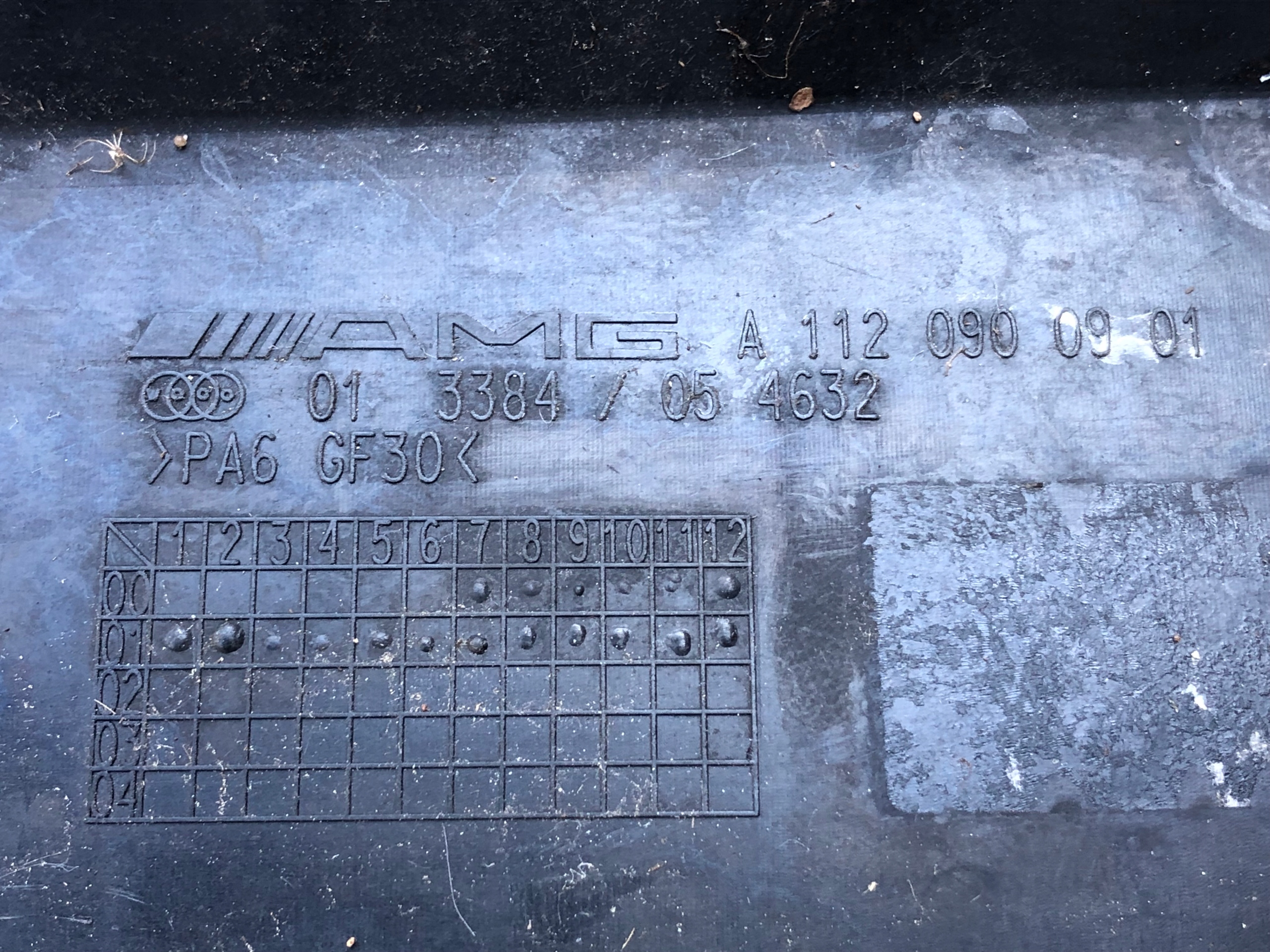 Gehäuse filter luft MERCEDES C32 AMG