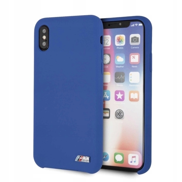 Pouzdro Hardcase Bmw Bmhcpxmsilna iPhone X /Xs modré
