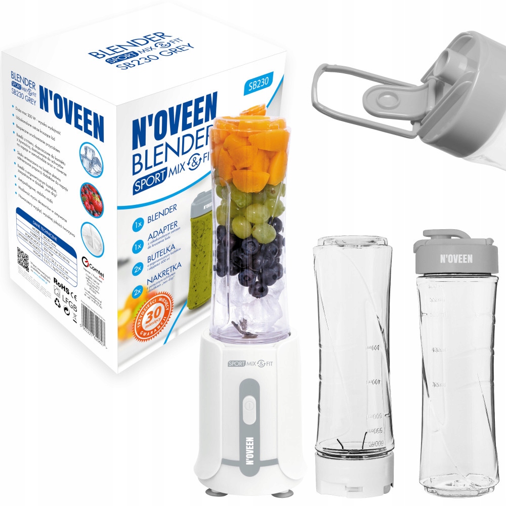 

Blender Mikser Koktajl SB230 Smoothie 2 Butelki