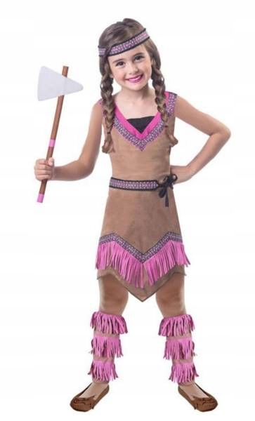 

Strój Indianka Indianki Indiański Karnawał 134