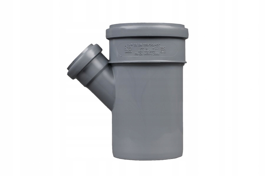 TRÓJNIK KANALIZACYJNY PP 110/50/45 Rury PCV